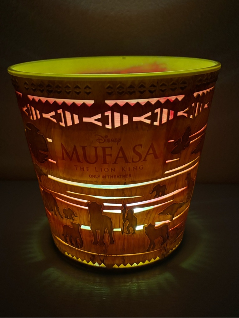 Mufasa Totem Popcorn Bucket from the movie The Lion King